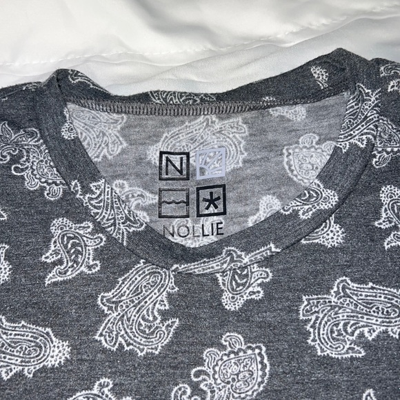 Paisley Print Graphic Nollie Tee Womens, size: S - Picture 2 of 2